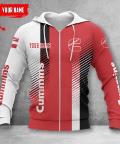 Hoodie zippée Cummins
