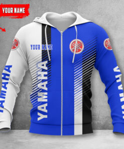 Hoodie zippée Yamaha Blue