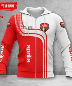 Hoodie zippée Aprilia