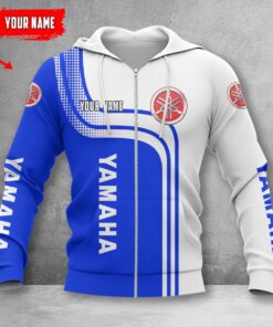Hoodie zippée Yamaha Blue