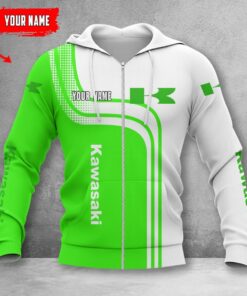 Hoodie zippée Kawasaki