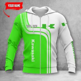 Hoodie zippée Kawasaki