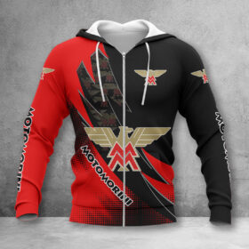 Hoodie zippée Moto Morini
