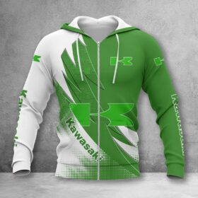 Hoodie zippée Kawasaki