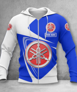 Hoodie zippée Yamaha Blue