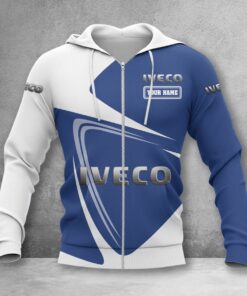 Hoodie zippée Iveco