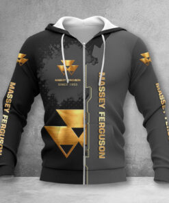 Hoodie zippée Massey Ferguson