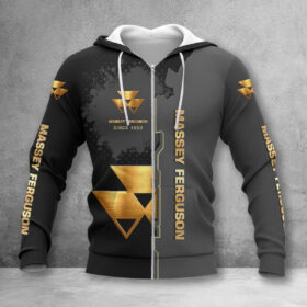 Hoodie zippée Massey Ferguson