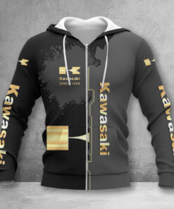 Hoodie zippée Kawasaki