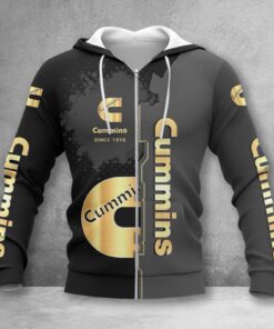Hoodie zippée Cummins