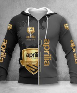 Hoodie zippée Aprilia