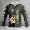 Hoodie zippée Yamaha