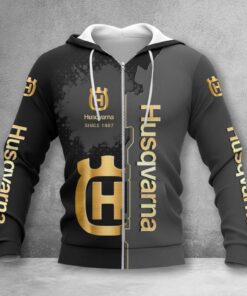Hoodie zippée Husqvarna