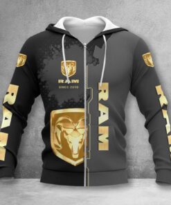 Hoodie zippée Ram Truck