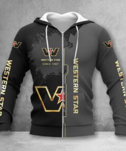 Hoodie zippée Western Star