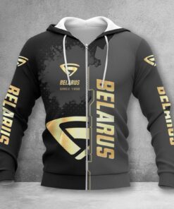 Hoodie zippée Belarus