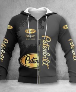 Hoodie zippée Peterbilt
