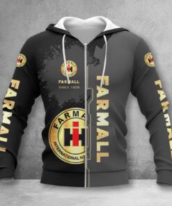 Hoodie zippée Farmall