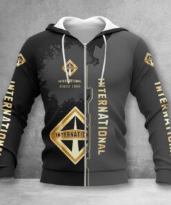 Hoodie zippée International