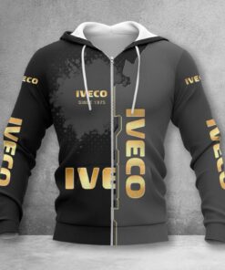 Hoodie zippée Iveco