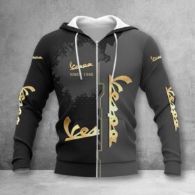 Hoodie zippée Vespa