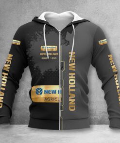 Hoodie zippée New Holland