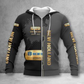 Hoodie zippée New Holland