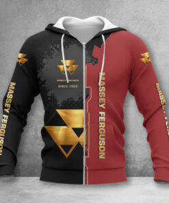 Hoodie zippée Massey Ferguson