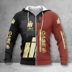 Hoodie zippée Case IH