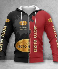 Hoodie zippée Moto Guzzi