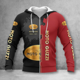 Hoodie zippée Moto Guzzi