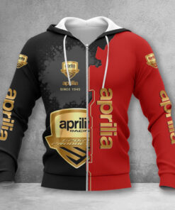 Hoodie zippée Aprilia
