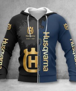 Hoodie zippée Husqvarna