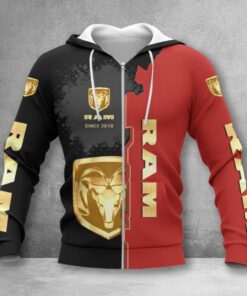 Hoodie zippée Ram Truck