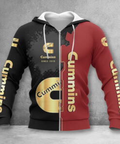 Hoodie zippée Cummins