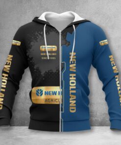 Hoodie zippée New Holland