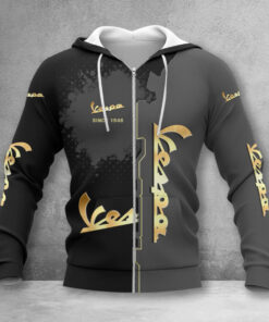 Hoodie zippée Vespa