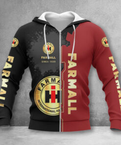Hoodie zippée Farmall