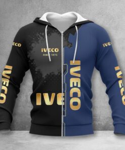Hoodie zippée Iveco
