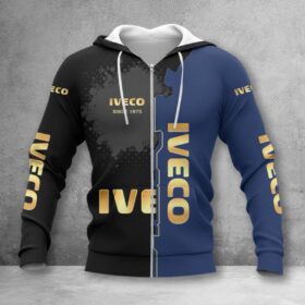 Hoodie zippée Iveco
