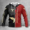 Hoodie zippée Moto Morini