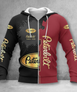 Hoodie zippée Peterbilt