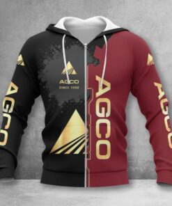 Hoodie zippée AGCO Allis