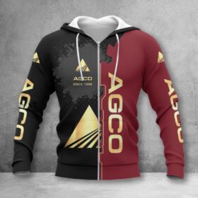 Hoodie zippée AGCO Allis