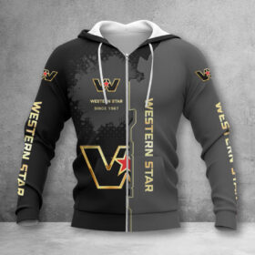 Hoodie zippée Western Star