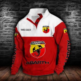 Sweat-shirt à col boutonné Abarth