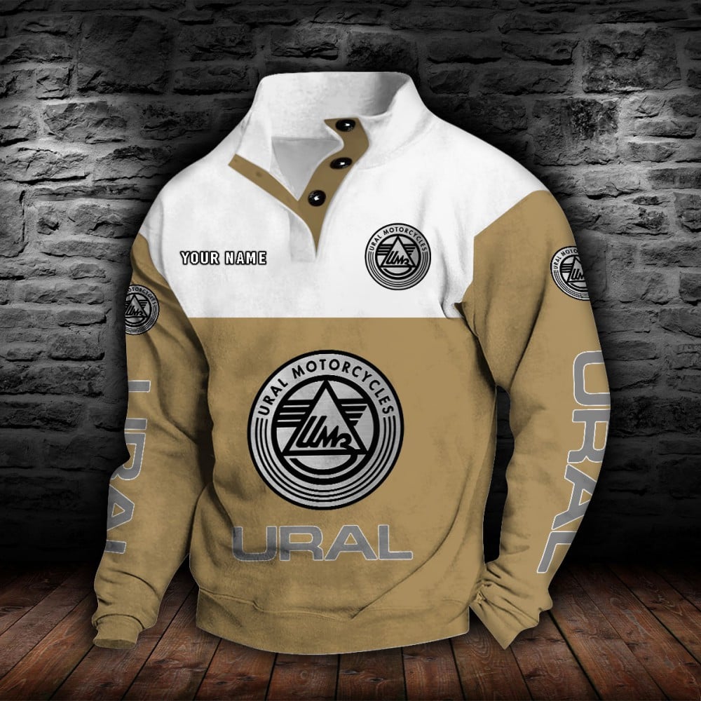 Sweat-shirt à col boutonné Ural Motorcycles – Image 5