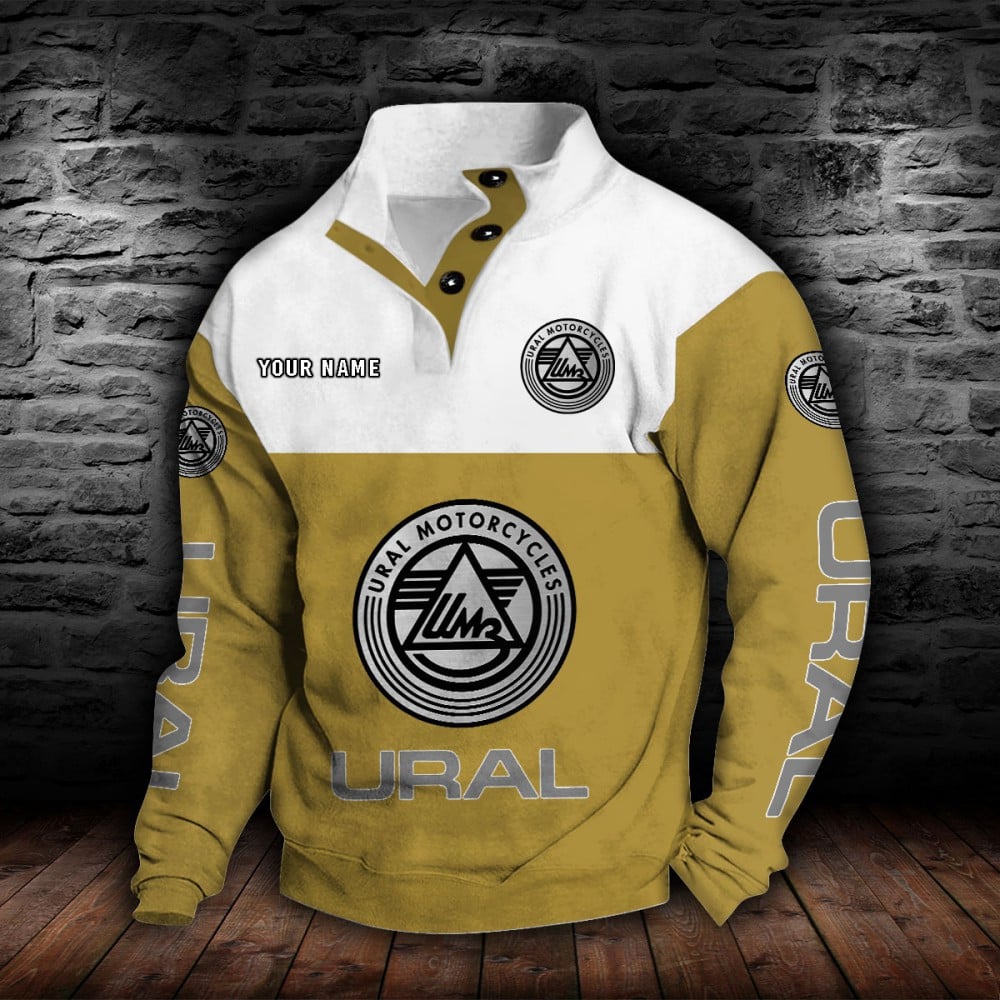 Sweat-shirt à col boutonné Ural Motorcycles – Image 9