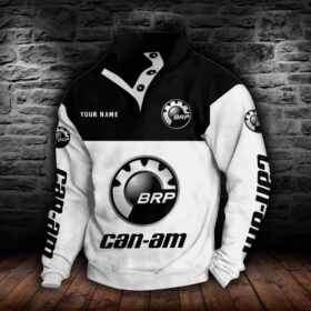 Sweat-shirt à col boutonné BRP Can-am