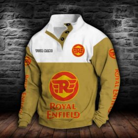 Sweat-shirt à col boutonné Royal Enfield